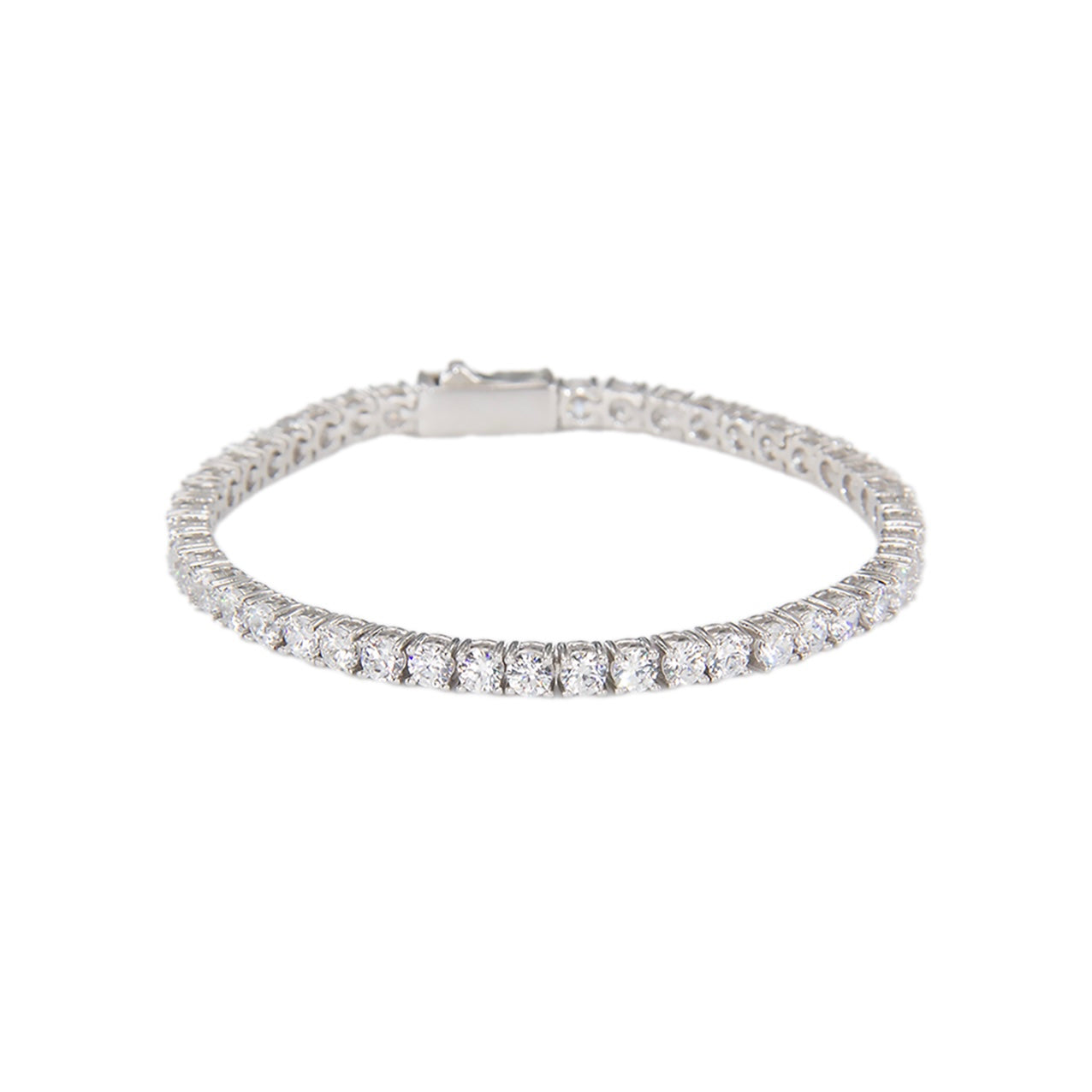 CLASSIC WHITE TENNIS BRACELET