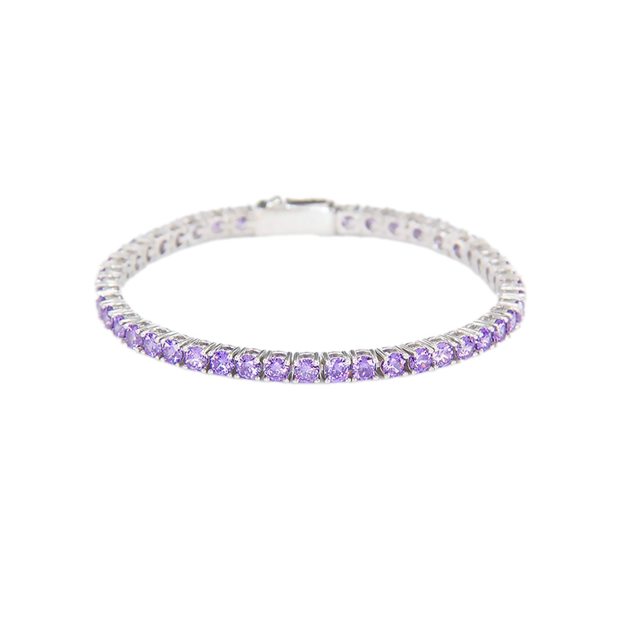 CLASSIC VIOLET PURPLE TENNIS BRACELET