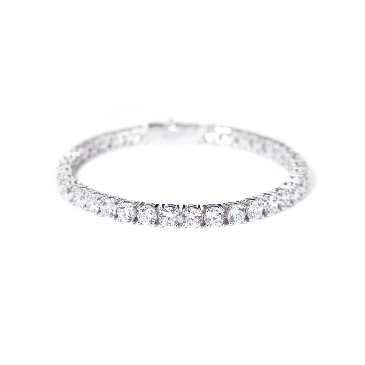 CLASSIC WHITE TENNIS BRACELET