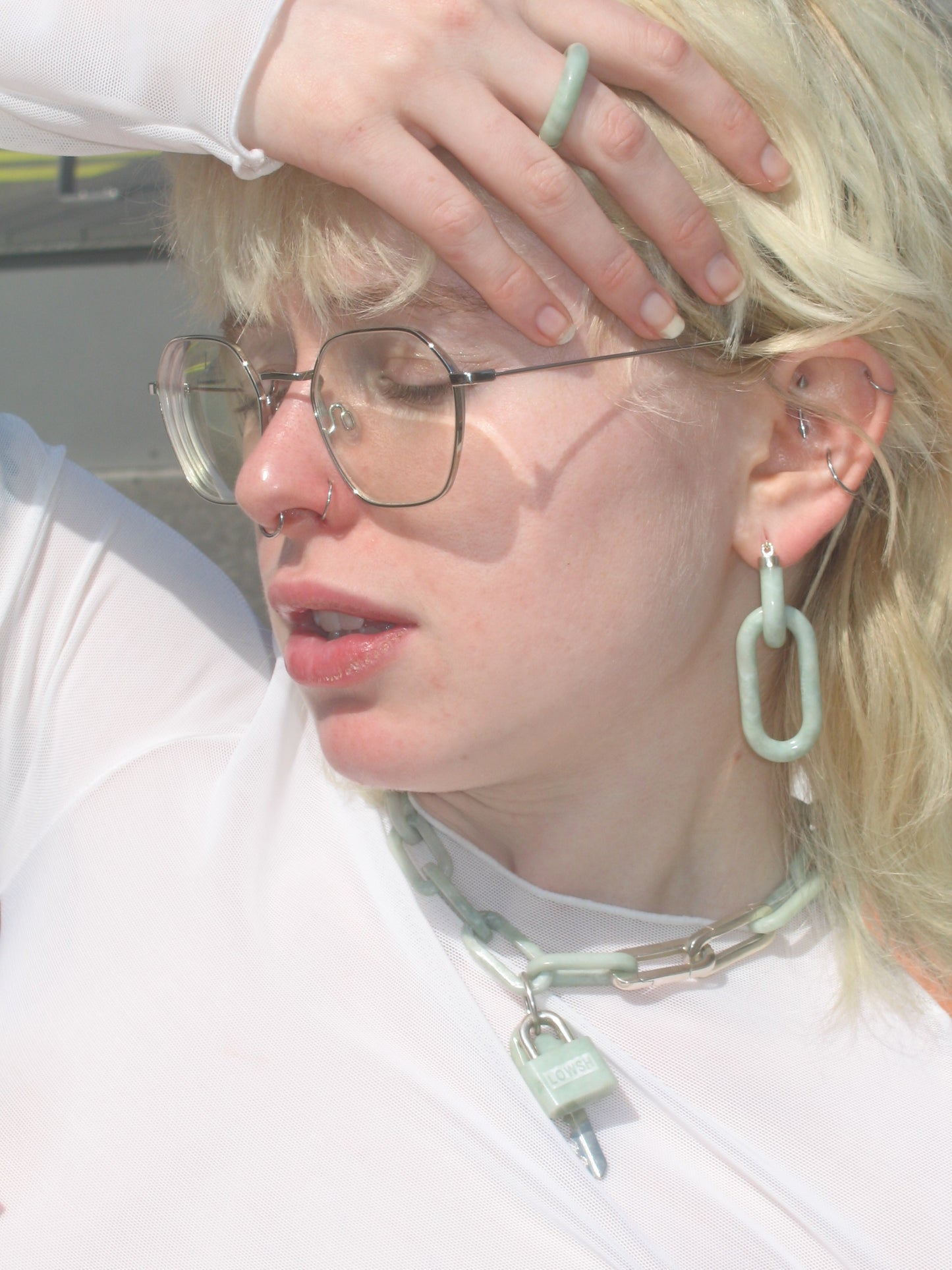 Chained Earrings (Large)