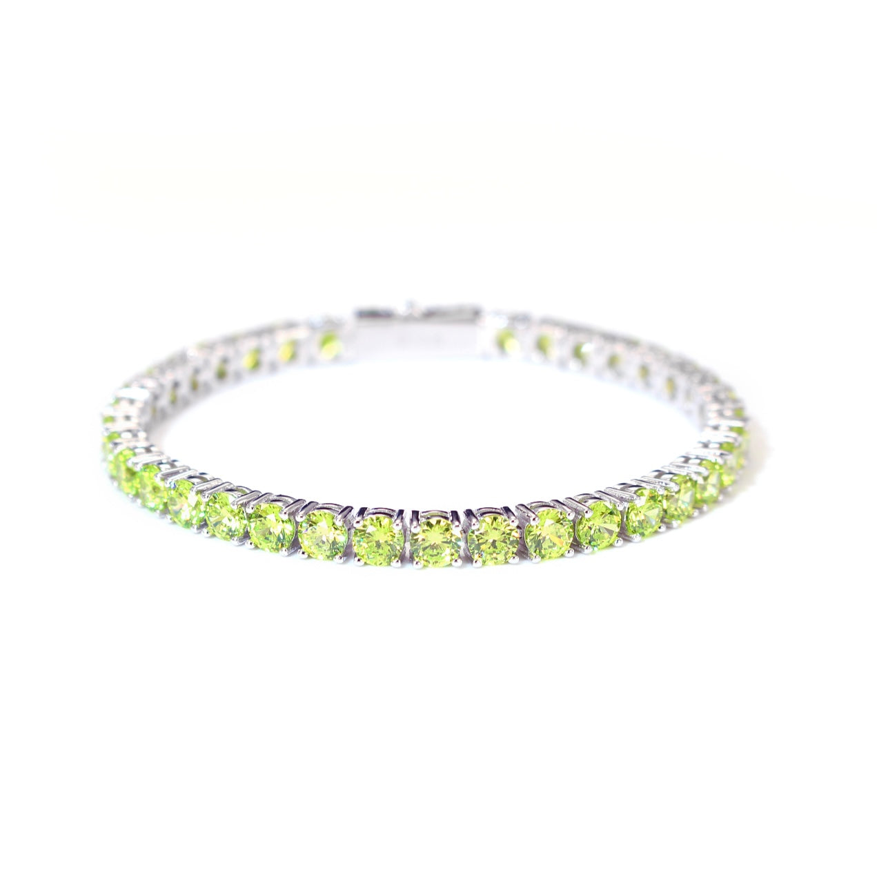 CLASSIC COFFEE TENNIS BRACELET