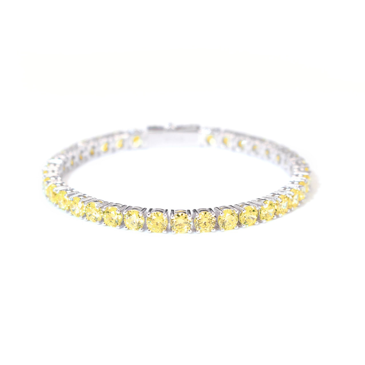 CLASSIC COFFEE TENNIS BRACELET