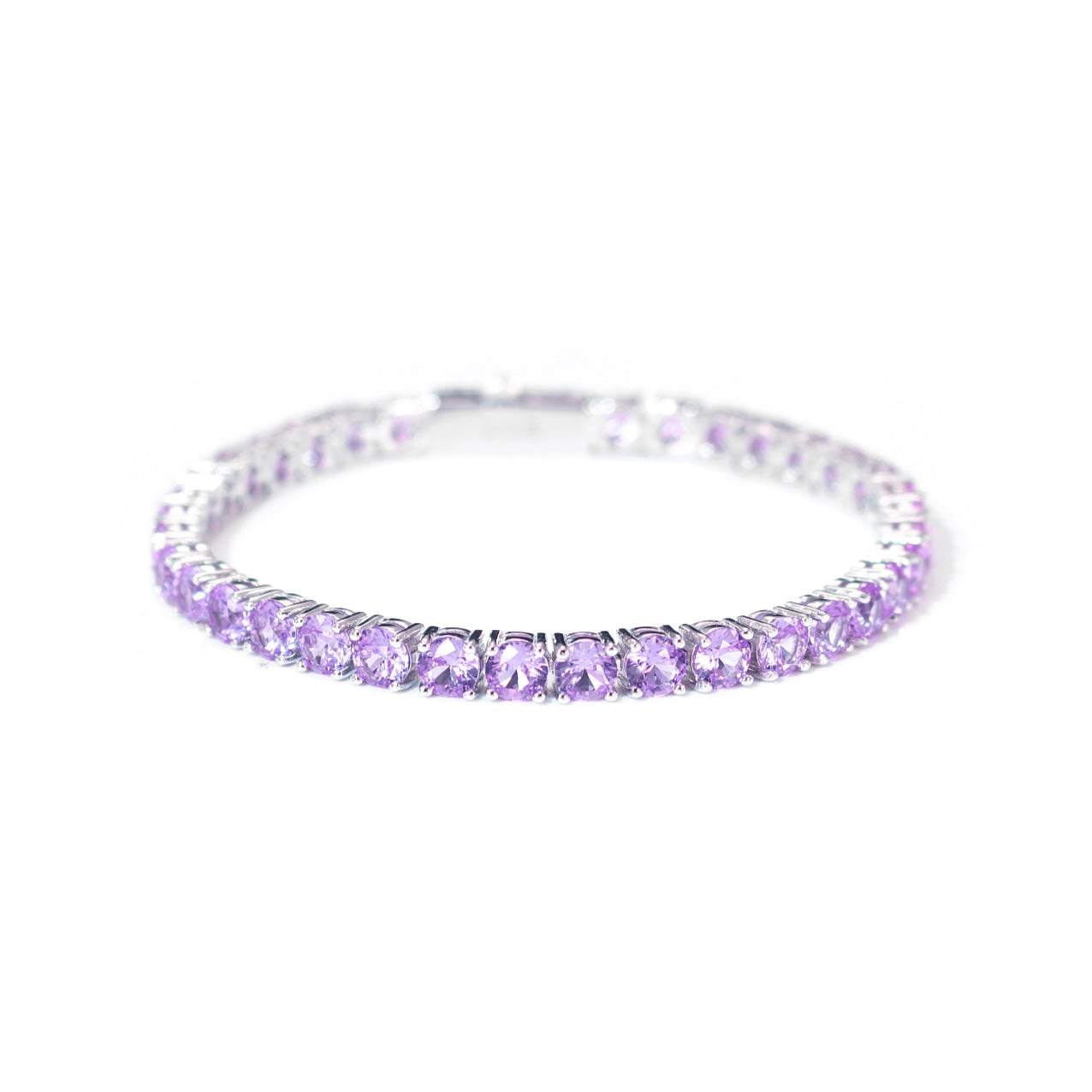 CLASSIC COFFEE TENNIS BRACELET