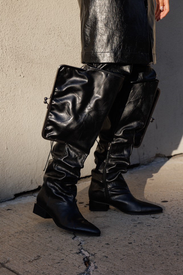 Pay With Your Boots (Black)