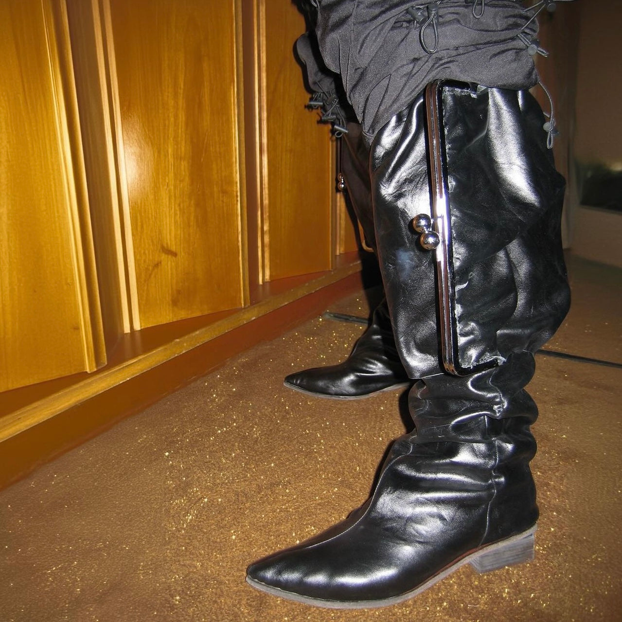 Pay With Your Boots (Black)
