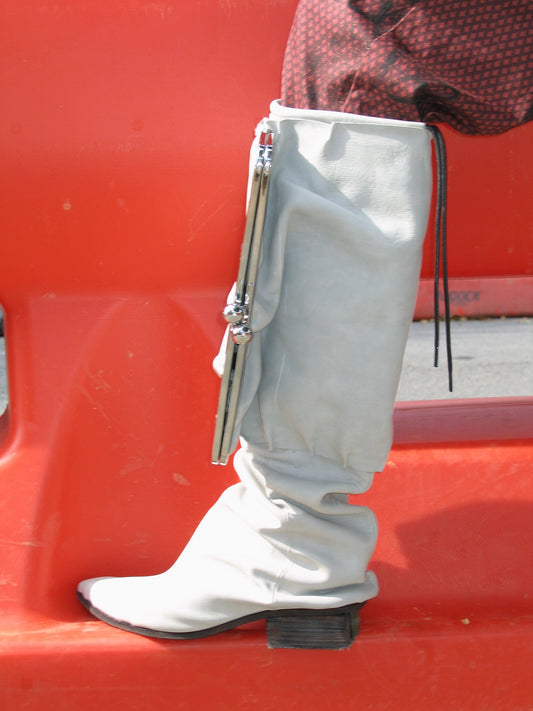 Pay With Your Boots (White)