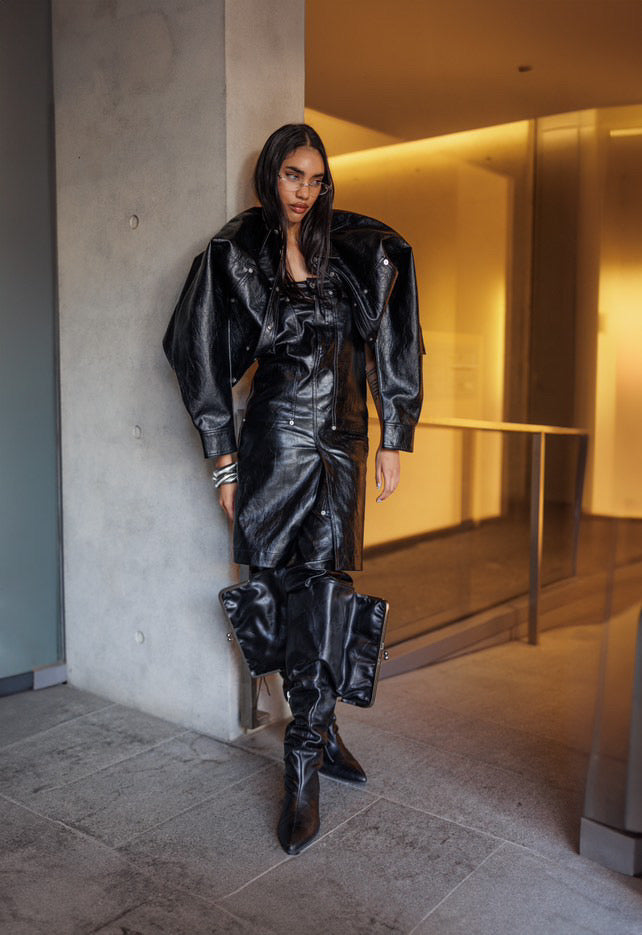 Pay With Your Boots (Black)